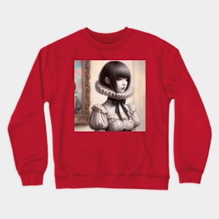 Steampunk Girl Crewneck Sweatshirt